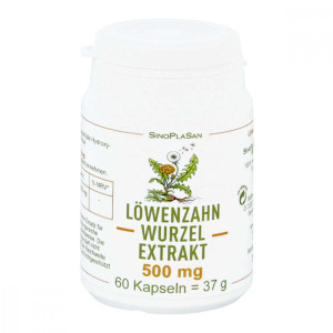 Löwenzahnwurzel-extrakt 500 mg Mono Kapseln