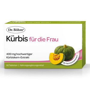 Dr. Böhm Kürbis für die Frau Tabletten