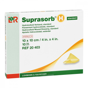 Suprasorb H Hydrokoll.verb.standard 10x10 cm