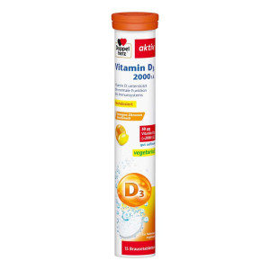Doppelherz aktiv Vitamin D3 2000 I.E. Brausetabletten