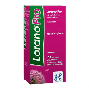 Lorano®Pro 0,5 mg/ml Lösung zum Einnehmen