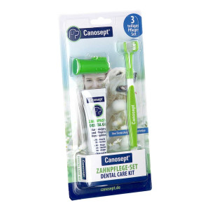 Canosept 3teiliges Zahnpflege-set F.hunde