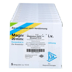 Magnesium-Verla Magnesium Verla i.v. 20 mmol/10 ml