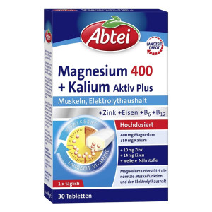 Abtei Magnesium 400 + Kalium Aktiv Plus