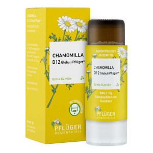 Chamomilla D12 Globuli Pflüger Dosierspender