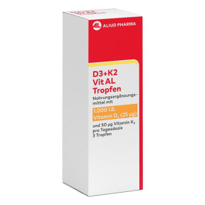 AL Aliud Pharma Aliud Pharma D3 + K2 Vit AL Tropfen