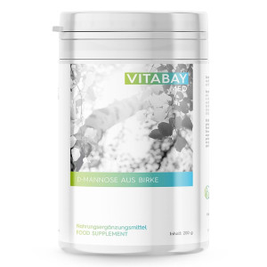 Vitabay Med D-Mannose Pulver aus Birke vegan