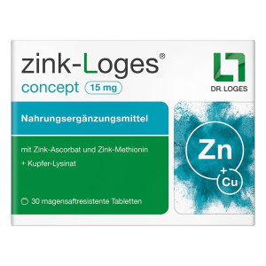 Zink-loges Concept 15 Mg Magensaftres.tabletten