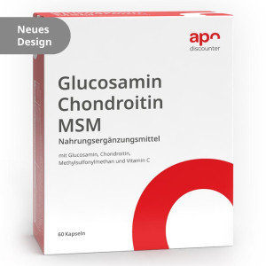 Glucosamin Chondroitin MSM Kapseln von apodiscounter