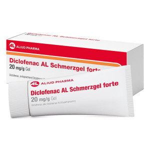 AL Aliud Pharma Diclofenac AL Schmerzgel Forte 20 mg/g Gel