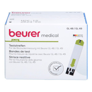 Beurer Gl48/gl49 Blutzucker Teststreifen