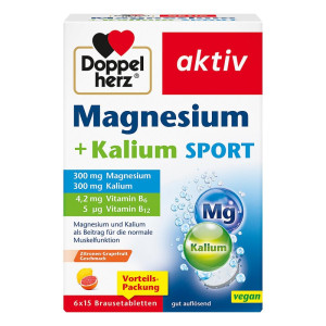 Doppelherz Magnesium+kalium Sport Brausetabletten