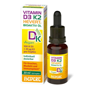 VITAMIN D3 HEVERT Vitamin D3 K2 Hevert Bioaktiv Öl