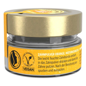 Birkengold Zahnpulver Orange