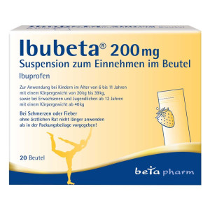 Ibubeta 200 Mg Suspension Zum Einnehmen Im Beutel