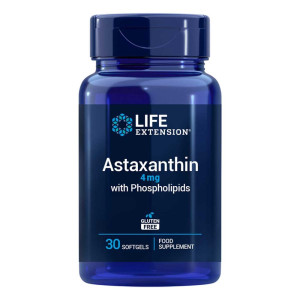 Life Extension Astaxanthin 4 mg mit Phospholipiden Weichkapseln