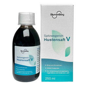 Blumenberg Spitzwegerich Hustensaft V Erkältung