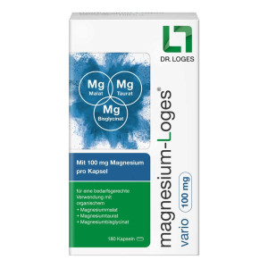 Magnesium-Loges Vario 100 Mg Kapseln