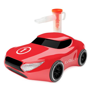 Evolu Super Car Kinder Kolben-Kompressor Inhalator