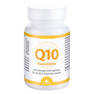 Dr. Jacob's Coenzym Q10 Liposom Taurin L-Carnitin Kautablette
