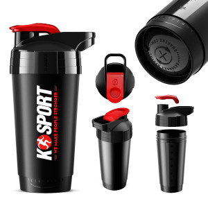 SHAKER 700ml - Circle technology SHK002, Czarny