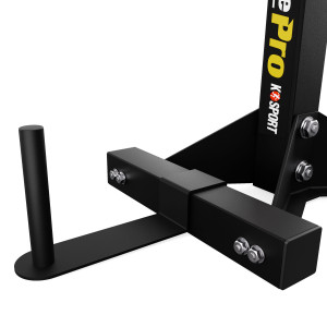 Docisk do stojaka treningowego KSG z uchwytem na obciążenie Stabilizacja stojaków KSG022