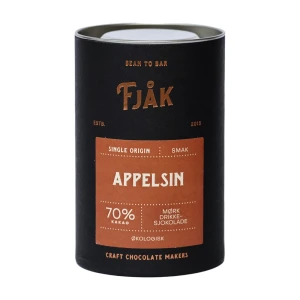 Kaffebox Fjåk Sjokolade - 70% Dark Orange Drinking chocolate