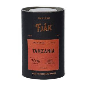 Kaffebox Fjåk Sjokolade - Single Origin 70% dark Tanzania Drinking chocolate
