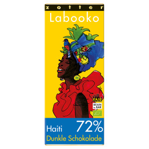 Kaffebox Zotter Labooko 72% Haiti Craft Chocolate Bar