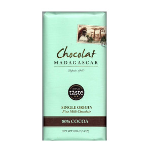 Kaffebox Chocolat Madagascar Fine Milk Chocolate 80%