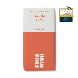 Kaffebox Friis-Holm Chokolade Barba 70 %