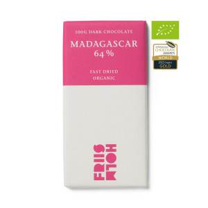 Kaffebox Friis-Holm Chokolade Madagascar 64% Fast Dried