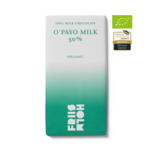 Kaffebox Friis-Holm Chokolade O'Payo Milk 50 %