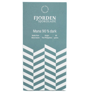 Kaffebox Fjorden Sjokolade Mana 90% Dark