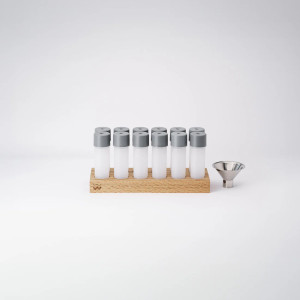 Kaffebox Weber Workshops Bean Cellar Caddy with Polymer Jars