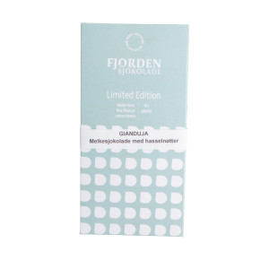 Kaffebox Fjorden Sjokolade Milk Chocolate with Hazelnuts Limited Edition