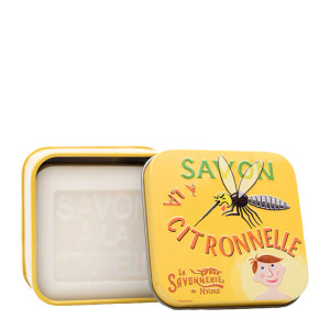 La Savonnerie de Nyons Boite Métal & Savon à la Citronnelle