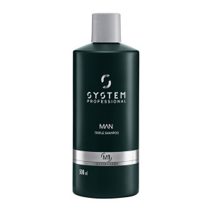 System Professional MAN Triple Shampoo System Man