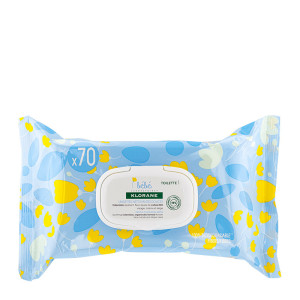 Klorane Lingettes Nettoyantes Douces Soins pour le visage