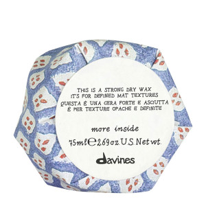 Davines Strong Dry Wax Looks extrêmes