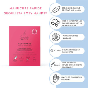 Seoulista Rosy Hands® Instant Manicure Soins