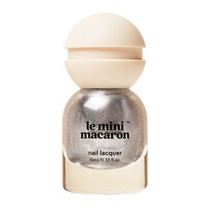 Le Mini Macaron Silver Glow