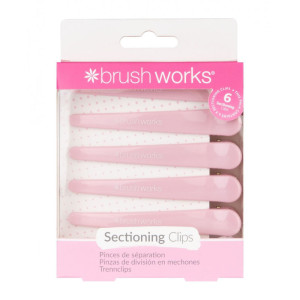 Brushworks Pinces Cheveux de Séparation Accessoires de Coiffure