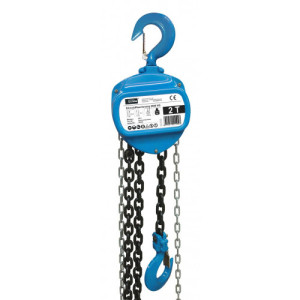 GÜDE Palan a chaine 2 tonnes - Chaine de commande 2,5 m / de charge 3 m 55104