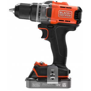 BLACK &amp; DECKER Black &amp;amp; Decker BCD382D1XC-QW Perceuse-visseuse (45Nm/18V/1x2,0Ah)
