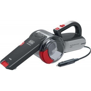 BLACK &amp; DECKER Black &amp;amp; Decker PV1200AV-XJ 12VDC Pivot Aspirateur de voiture avec tete d’aspiration (200°)