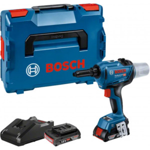 Bosch GRG 18V-16 C PROFESSIONAL Riveteuse sans-fil, 2× 2,0 Ah, L-BOXX 06019K5020