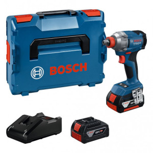 Bosch GDX 18V-285 PROFESSIONAL Visseuse a chocs/boulonneu, 2x GBA 4.0Ah, L-BOXX 06019N2102