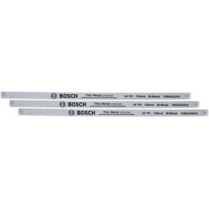 Bosch 3 lames de scie a métaux de 150 mm a 24 dpp 1600A032UL