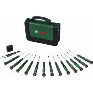 Bosch Set de tournevis de précision 15 pieces 1600A039J4